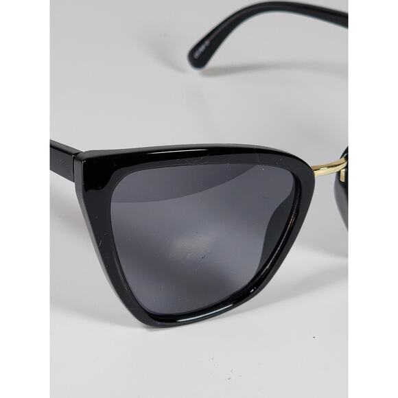 FGX by Foster Grant Black Full Cat Eye Frame Sun Reader Sunglasses 52185FGX001 - Picture 7 of 11